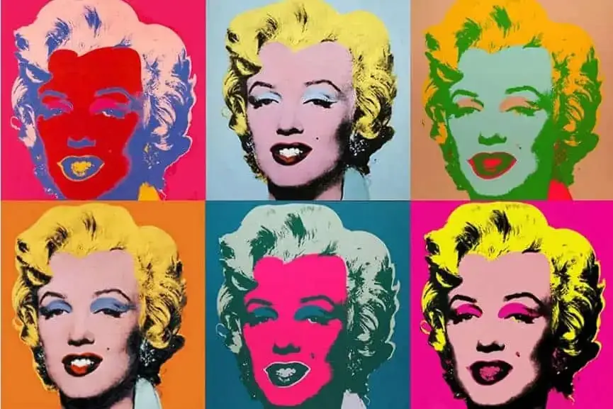 bien d'exception exceptional assets tableau marylin andy warhol