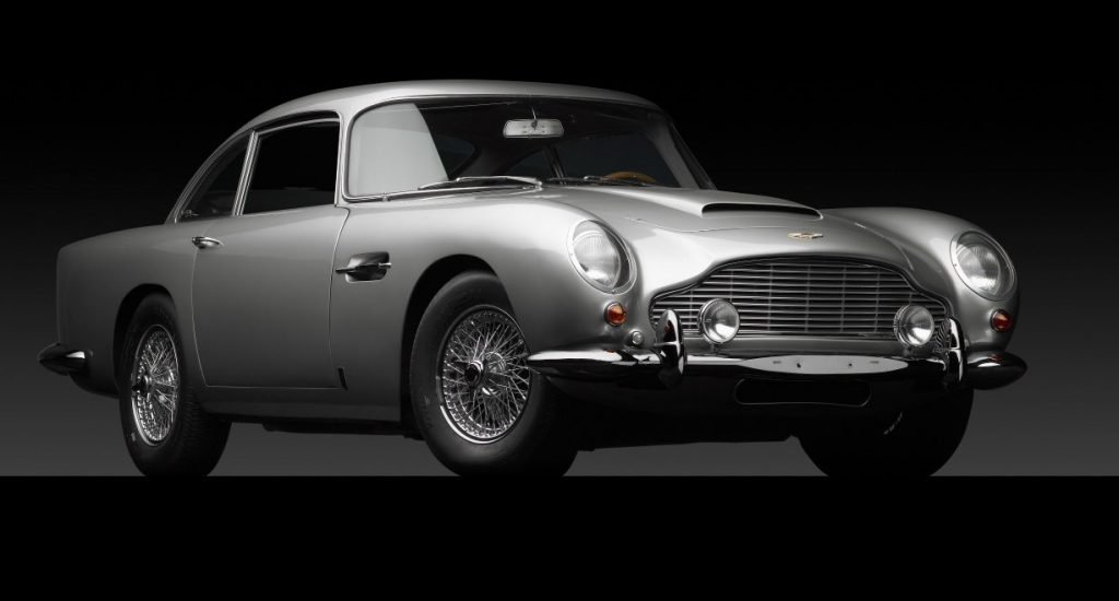 Aston-Martin-DB5-grise Aston Martin DB5 grise